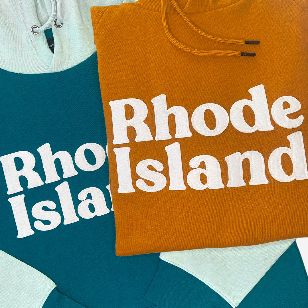 Rhode Island Bubble Hooded Sweatshirt