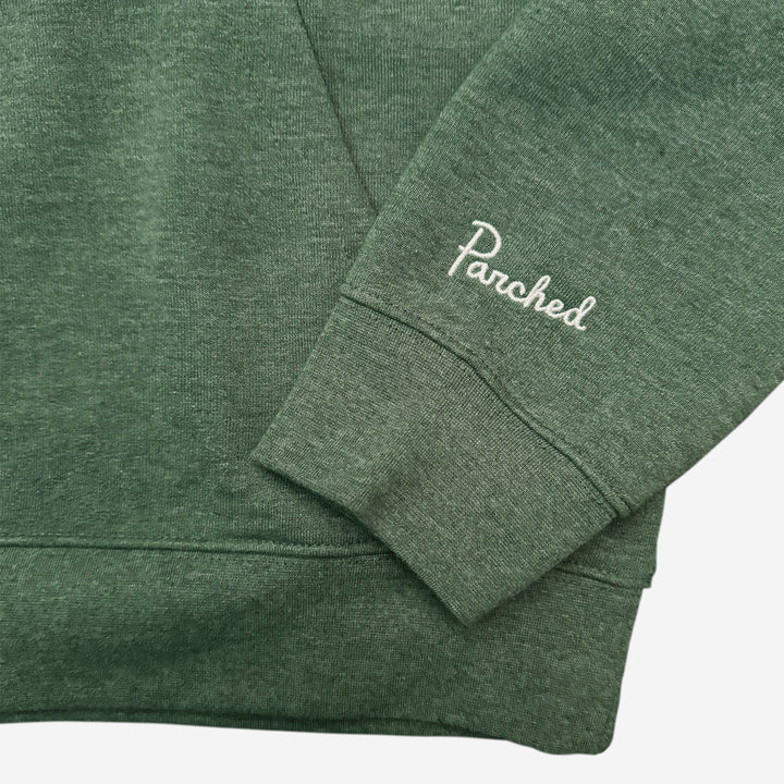 Rhode Island Bubble Hooded Sweatshirt 2.0 - Heather Forest