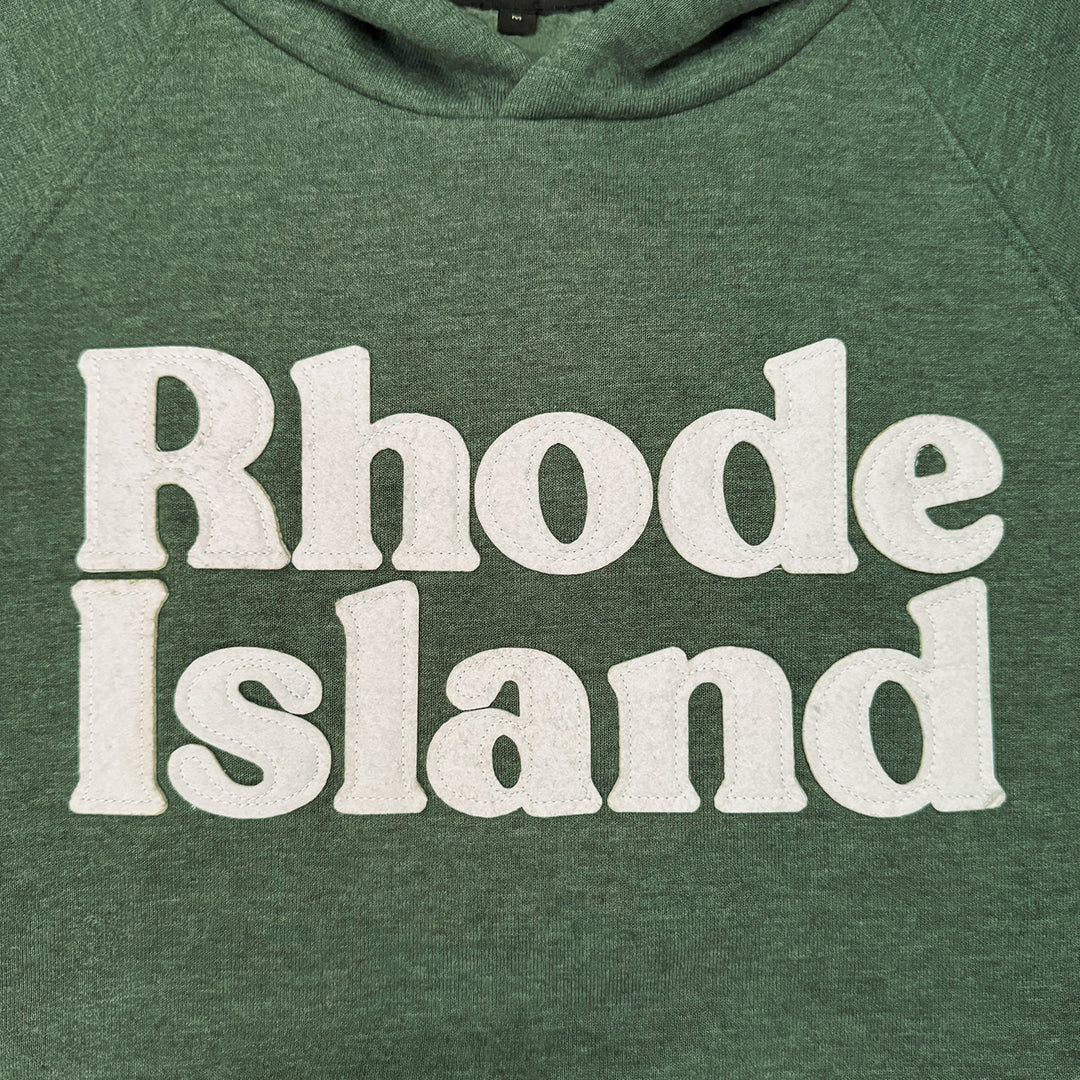 Rhode Island Bubble Hooded Sweatshirt 2.0 - Heather Forest