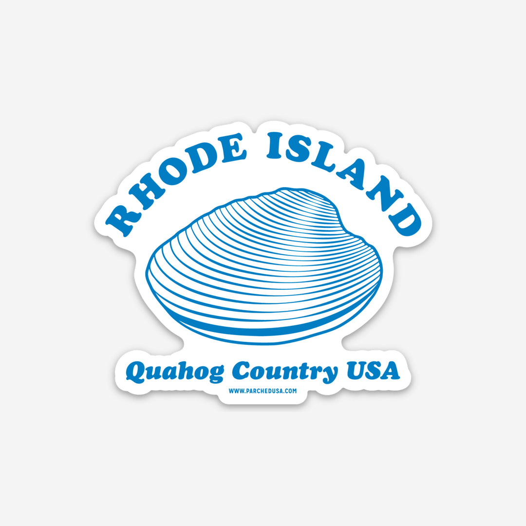 Rhode Island Quahog Sticker