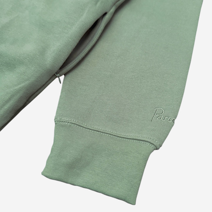 Parched Pocket Crew Neck Sweatshirt - Sage